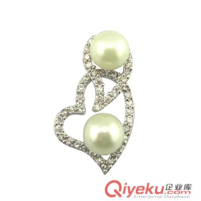 珍珠款吊墜/925銀珍珠吊墜/銀首飾批發