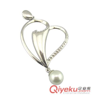 時尚紫晶吊墜/銀飾品吊墜/銀首飾供應
