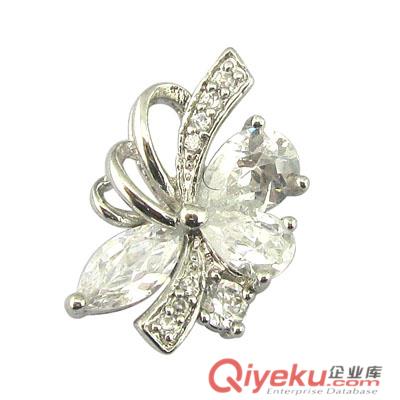925銀吊墜/馬眼CZ鑲嵌/銀首飾供應