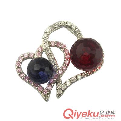 925銀心形吊墜/銀首飾定做/心型吊墜