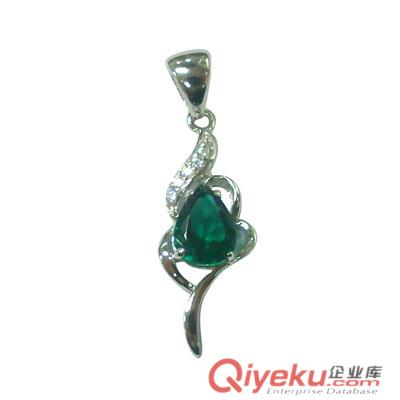 925紅剛玉吊墜/925銀首飾定做/純銀吊墜