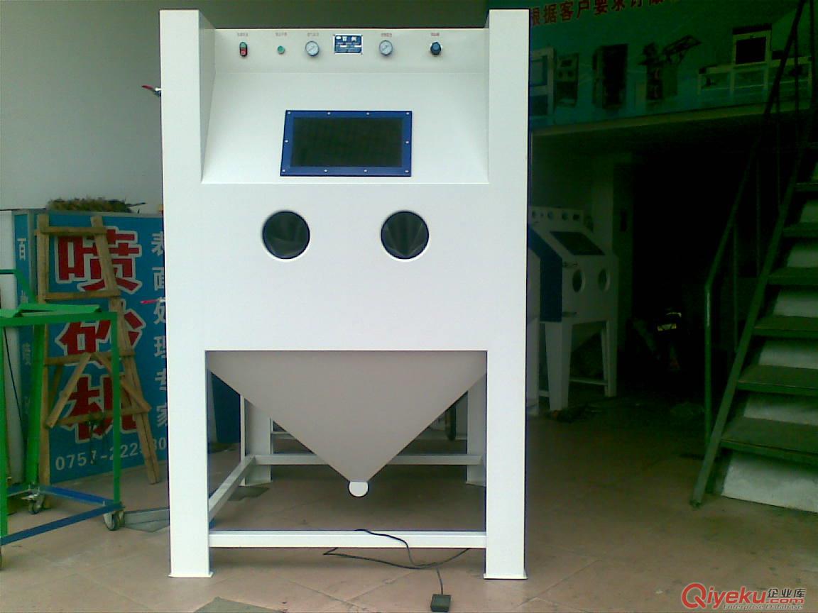 湖南半自動噴砂機資料，株州噴砂機，1010廂式噴砂機