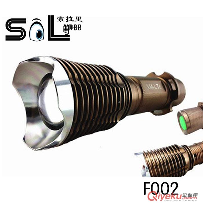 F002|夜騎調(diào)焦手電筒|T6調(diào)焦手電筒|騎行T6調(diào)焦手電筒|1000流明原始圖片2