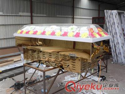 豪華冷凍棺不銹鋼冰棺鈦金板水晶棺