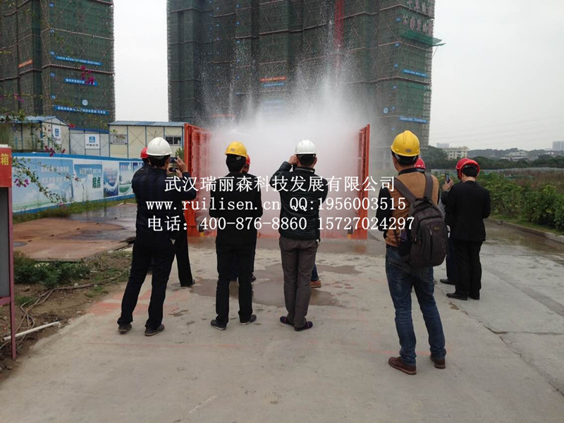 建筑工地洗輪機(jī)，更是揚(yáng)塵治理高手原始圖片3