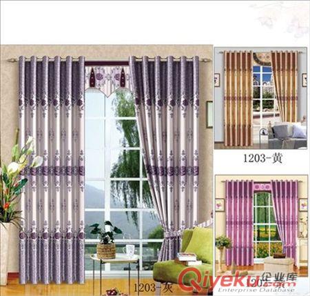 中式窗簾布 清明上河圖雙面印花 有光條黑絲橫條遮光布