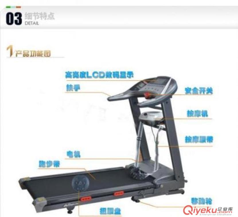 供應匯康來跑A1680跑步機（交流變頻）