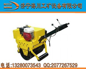   HYL-600手扶式單輪汽油壓路機