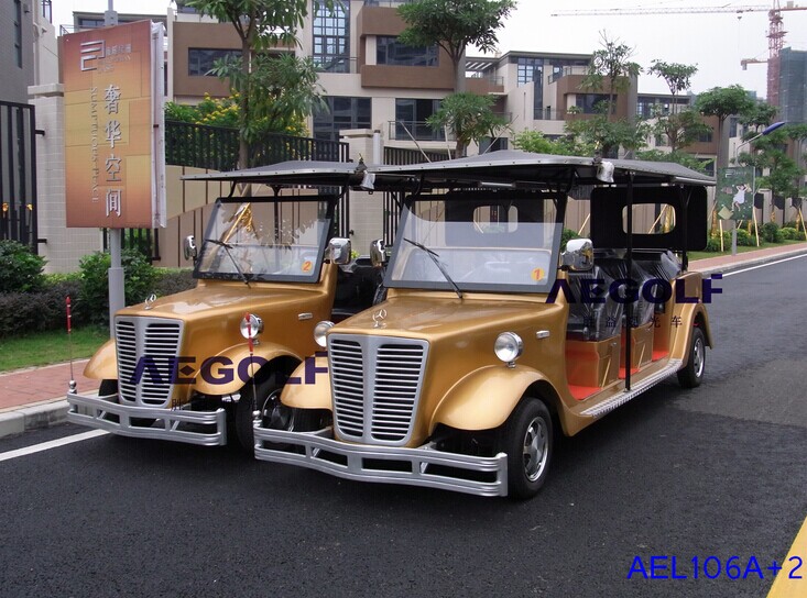 新款廣東8座gd電動老爺車電動觀光車廠家