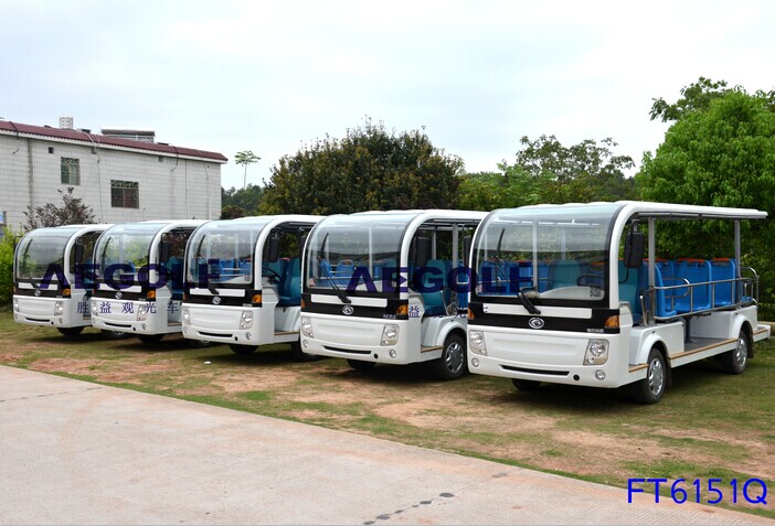 海南14座汽油觀光車西沙內(nèi)燃觀光車汽油觀光車