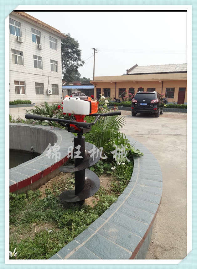 錦旺手提式挖坑機操作保養知識,手提式挖坑機應用