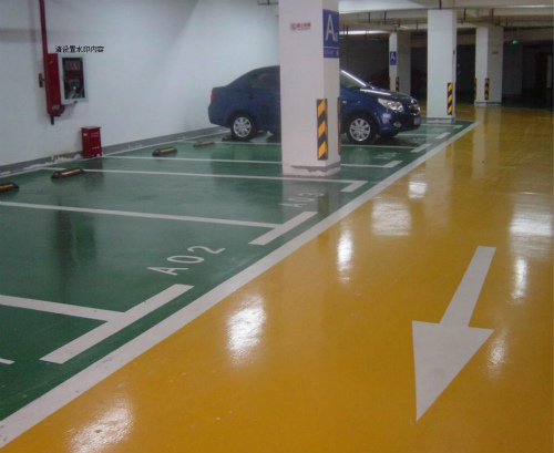  供應(yīng)停車場(chǎng)地坪漆 廠家直銷 專業(yè)施工隊(duì) 防塵耐磨
