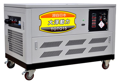 三相15kw汽油靜音發電機
