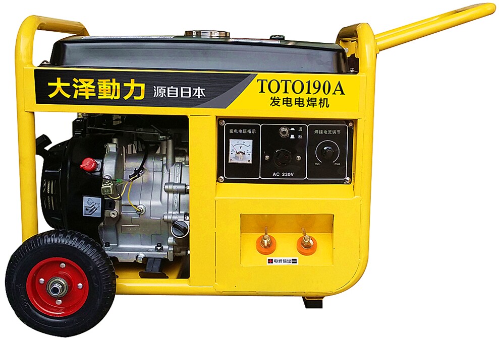 190A汽油發電電焊機-TOTO190A原始圖片2