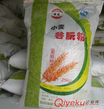 供應鑫瑞冠25公斤編織袋包裝食品級谷朊粉原始圖片3