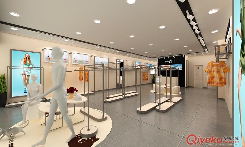服裝展柜，深圳展示柜，深圳服裝展柜廠家原始圖片2