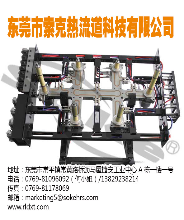 汽車儀表盤熱流道