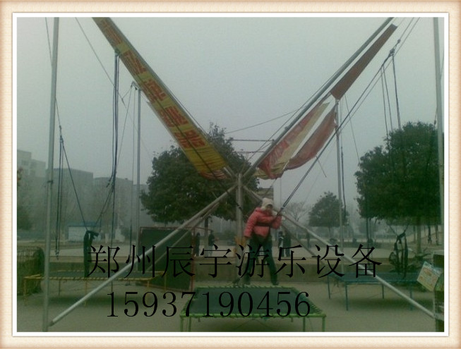 四人蹦極跳床/大型充氣滑梯/熊出沒充氣城堡原始圖片2
