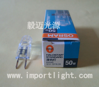 USHIO 12V50W鹵素米NIKON尼康顯微鏡KOWA眼科眼底相機燈泡