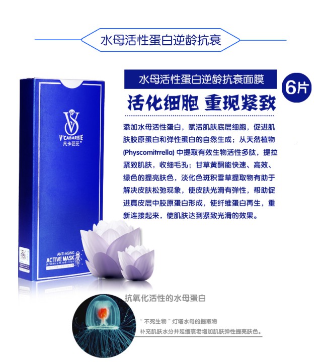 逆齡抗衰面膜