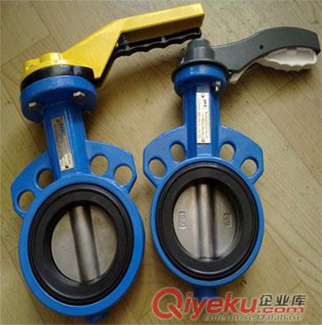 進(jìn)口手柄對(duì)夾式蝶閥原始圖片2