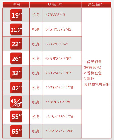 广告机外壳 圆弧楼宇系列