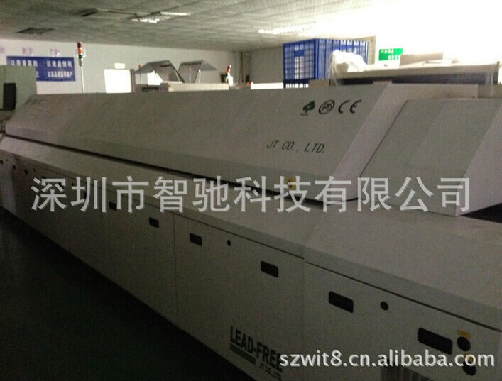 供應二手勁拓八溫區電腦回流焊GS-800原始圖片2