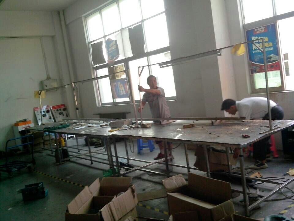 橫欄流水線拆裝原始圖片2