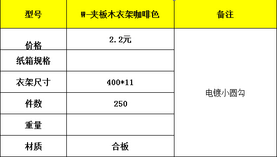 广东省较大衣架厂商