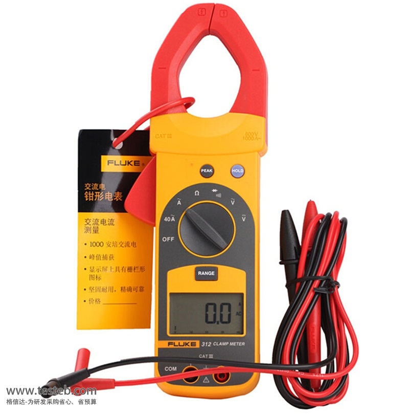 萬用表fluke302+鉗形電流表