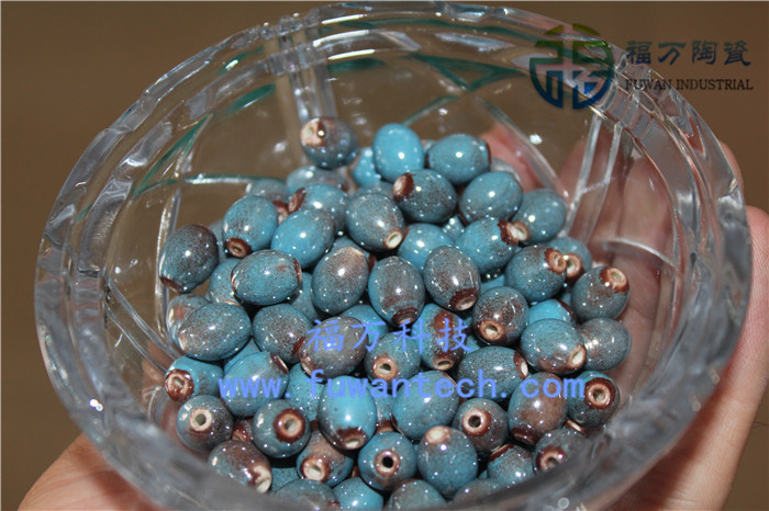 廠家直銷(xiāo)陶瓷珠 DIY手工串聯(lián)珠子 大量批發(fā)福萬(wàn)陶瓷珠 可定做原始圖片2