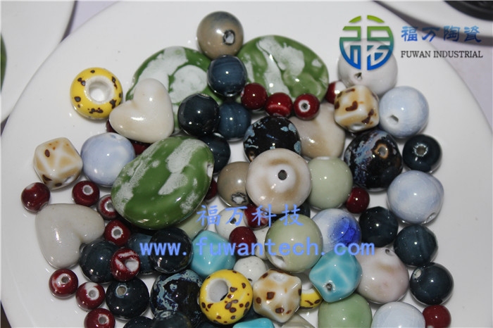 DIY珠子 福萬陶瓷能量珠子 廠家定制陶瓷珠 會銷禮品贈品 批發原始圖片2