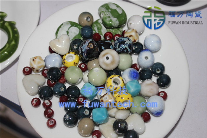 DIY珠子 福萬陶瓷能量珠子 廠家定制陶瓷珠 會銷禮品贈品 批發原始圖片3