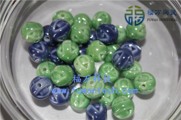 DIY珠子 福萬陶瓷能量珠子 廠家定制陶瓷珠 會銷禮品贈品 批發