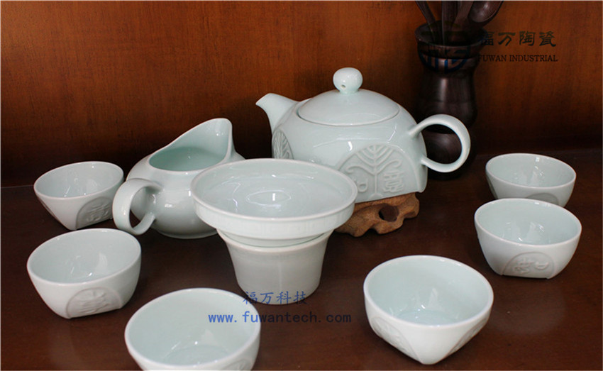   能量瓷茶具/綠色健康負(fù)離子陶瓷/陶瓷茶具直銷