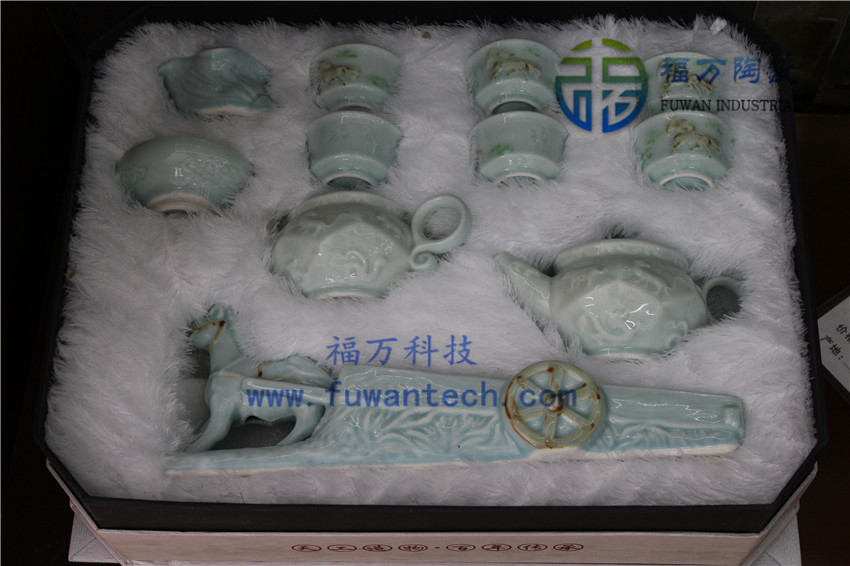  低價(jià)出售gd福萬活化瓷茶具/骨瓷/能量瓷茶具出售