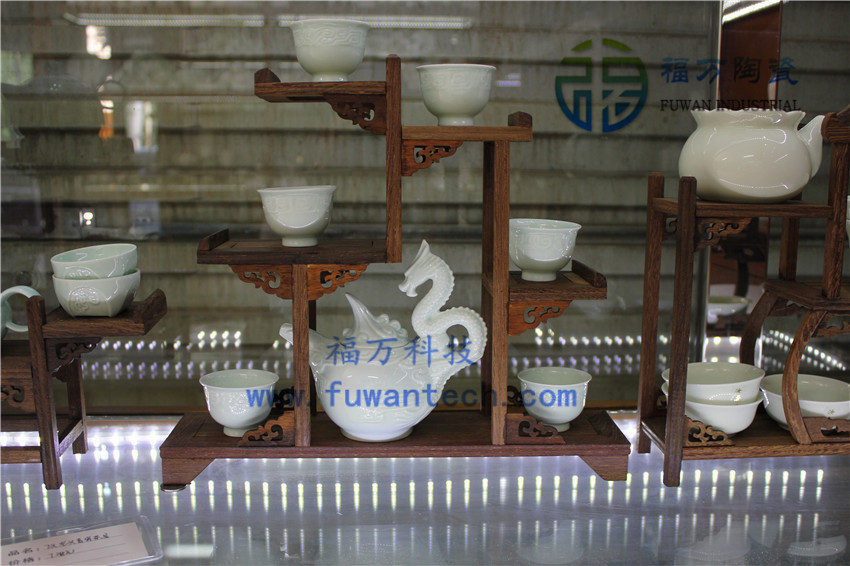 零利潤出售福萬活化瓷茶具 新品能量瓷茶具套裝 廠家直銷