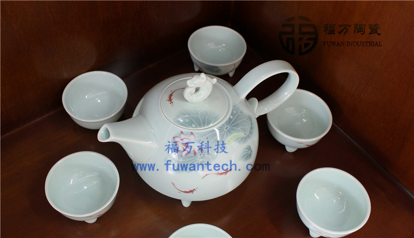  福{wn}量瓷 廠家賠本促銷 能量瓷茶具/正能量活化瓷茶具原始圖片2