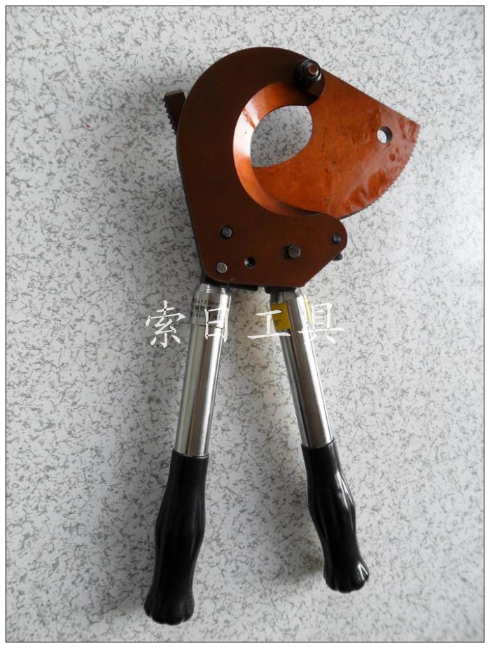 J75棘輪式電纜剪 剪鎧裝電纜斷線鉗 索日牌 廠家直銷原始圖片2