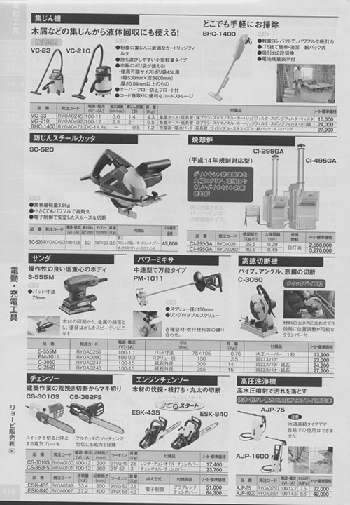 リヨ-ビ販殼（株）RYOBI電動充電工具南京園太直銷清倉