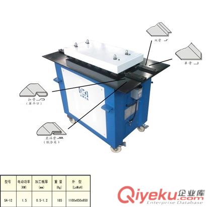 供應YZT-A-16聯合角咬口機、聯合咬口機價格原始圖片3
