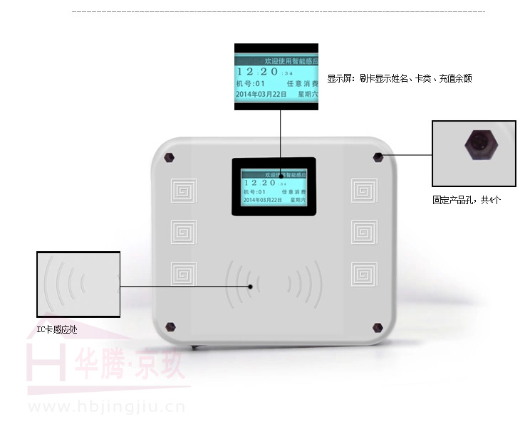 中文語音消費機|武漢學校售飯機|學校食堂消費機|單位食堂skj