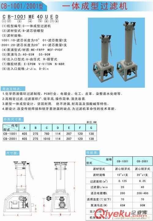 江蘇三川宏電鍍液過濾機SB-2001原始圖片2