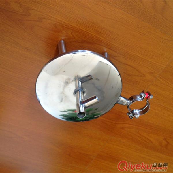 【廠家直銷】奶廳擠奶配件，SS304清洗盤 帶皮墊不銹鋼噴頭原始圖片3