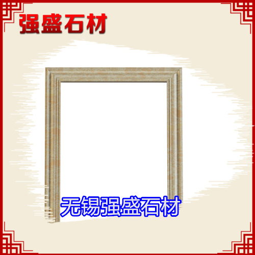 無錫強盛石材廠|弧形復合大理石門套|電梯門套窗套