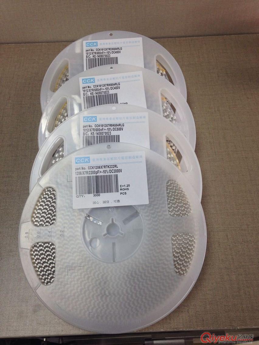 使用壽命長的臺灣CCK高壓貼片電容原始圖片3