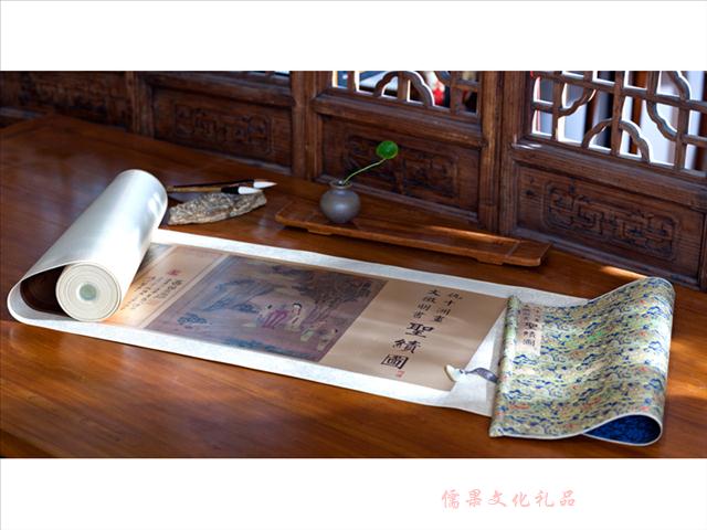 孔子圣跡圖 孔子禮品 儒家工藝禮品 送客戶領導長輩禮品 文化禮品定制