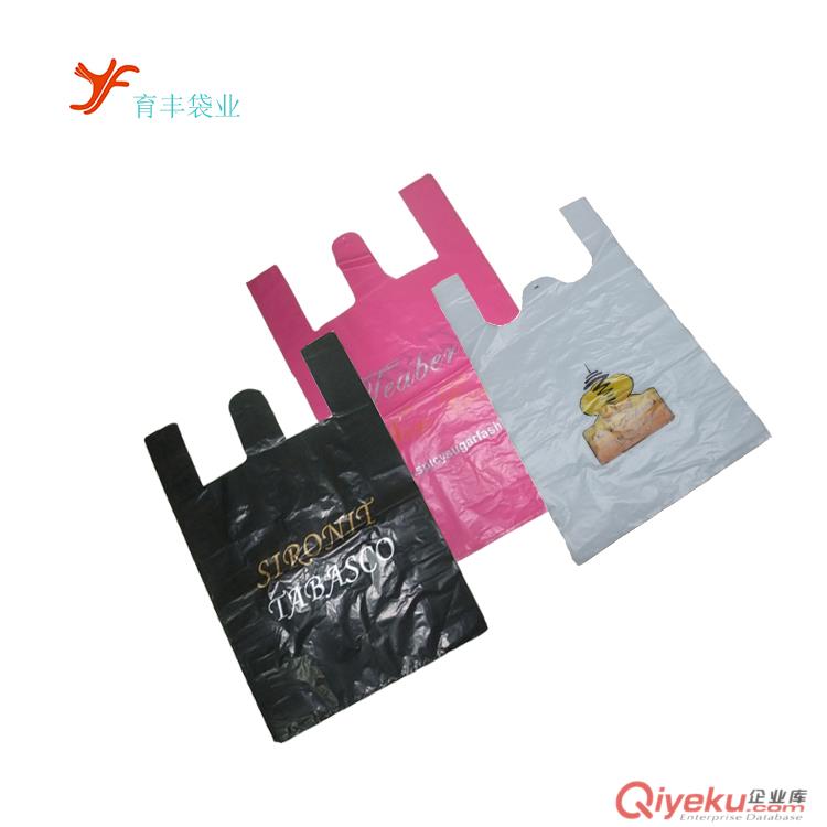 廠家供應(yīng)環(huán)保全新料購物膠袋 服裝打包膠袋 加厚手提背心膠袋原始圖片2