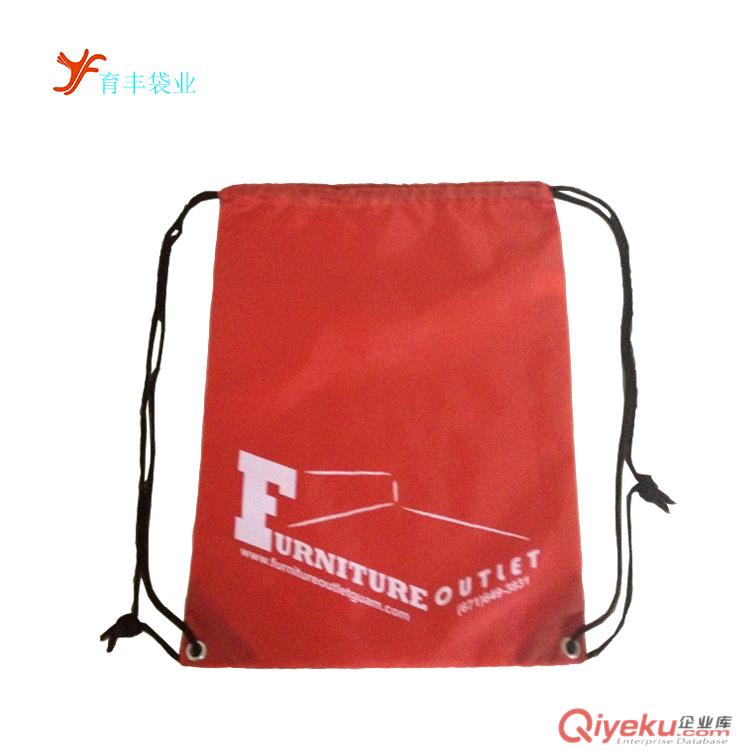 供應穿繩袋 無紡布穿繩袋 雙邊拉繩袋 絲印logo穿繩袋