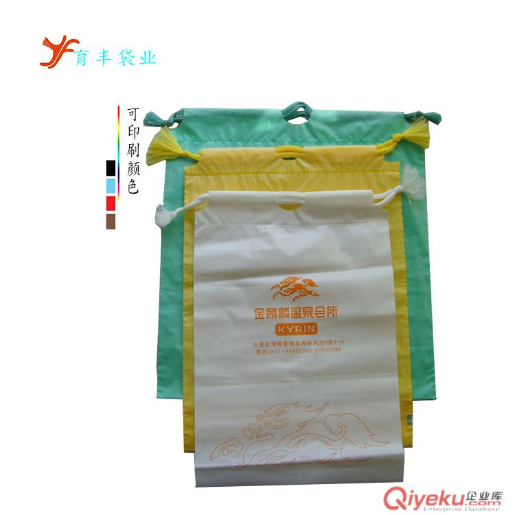 供應膠袋 穿繩膠袋 雙層PE+CPE穿繩膠袋